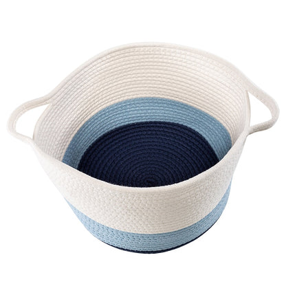 Nesting Cotton Rope Storage Basket Set