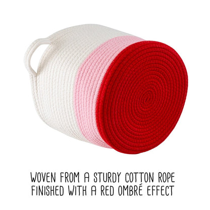 Nesting Cotton Rope Storage Basket Set