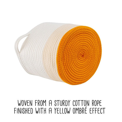 Nesting Cotton Rope Storage Basket Set