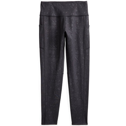 Nicole Miller Women's 7/8 Length Yoga Leggings with Pockets