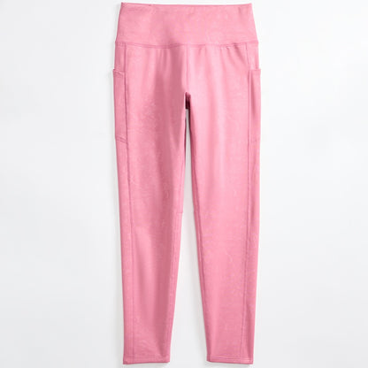 Nicole Miller Women's 7/8 Length Yoga Leggings with Pockets