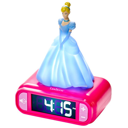 Licensed LCD Nightlight Alarm Clock With 6 Different Sounds