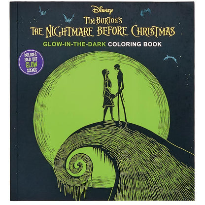 Disney The Nightmare Before Christmas Glow-in-the Dark Coloring Book