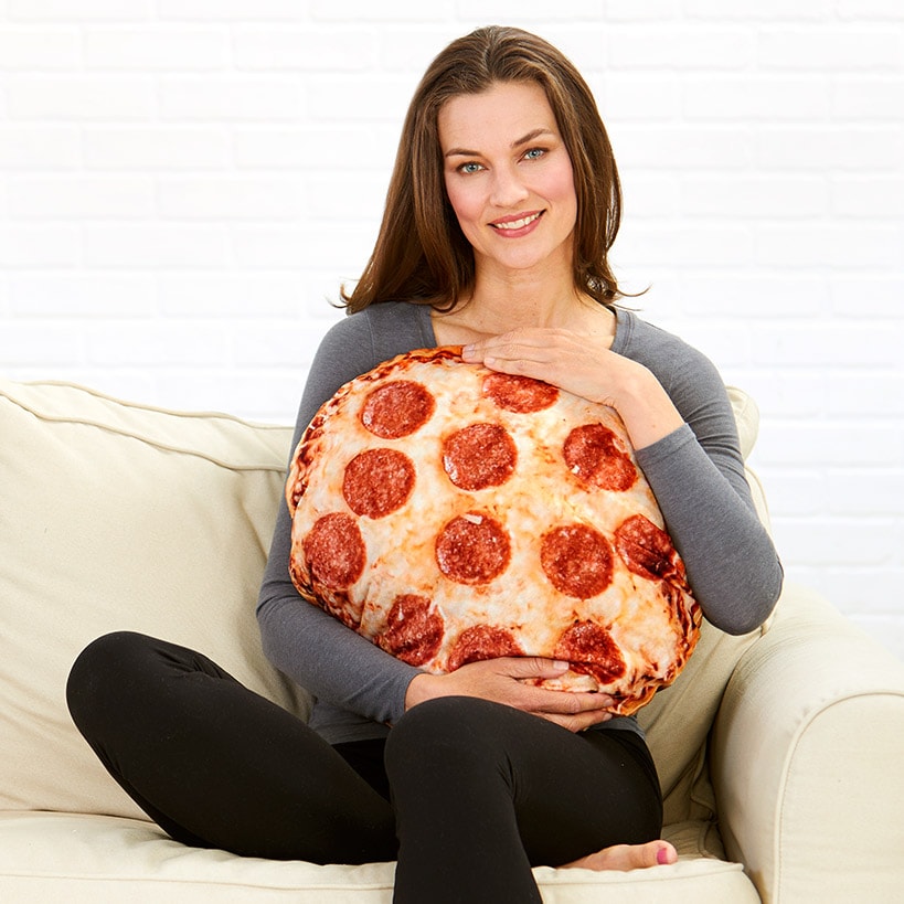 Novelty Plush Food Accent Pillow or Throw#select-design_pizza