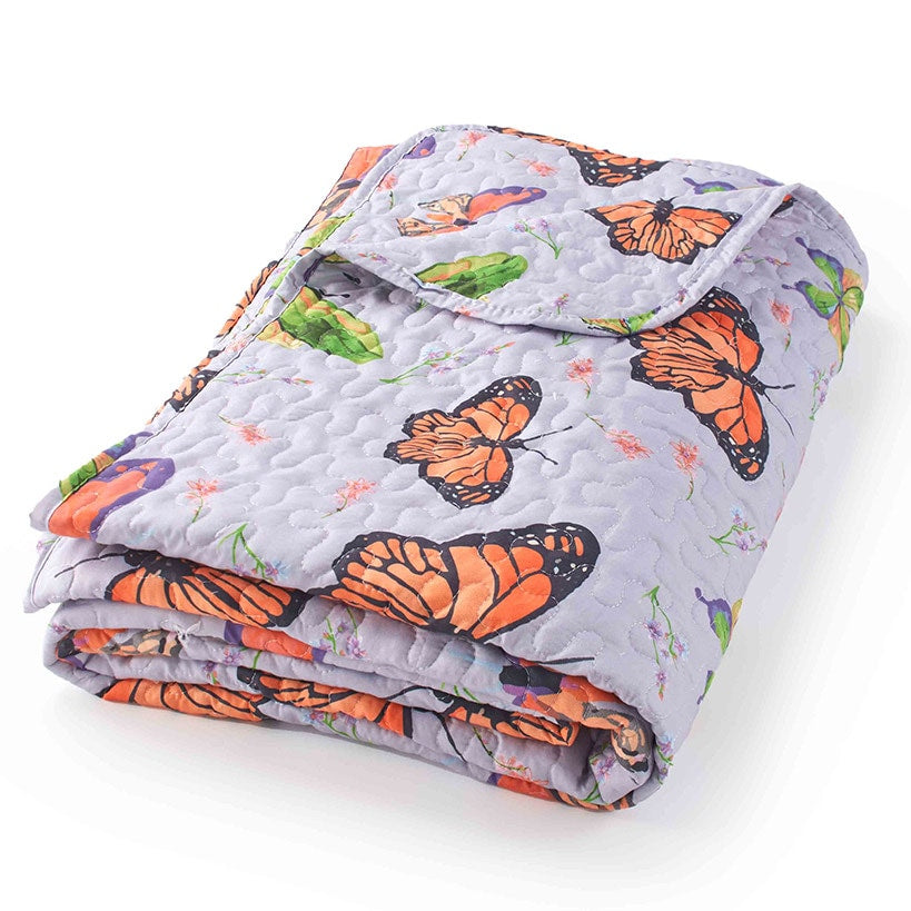 Novelty Butterfly Themed Accent Pillow