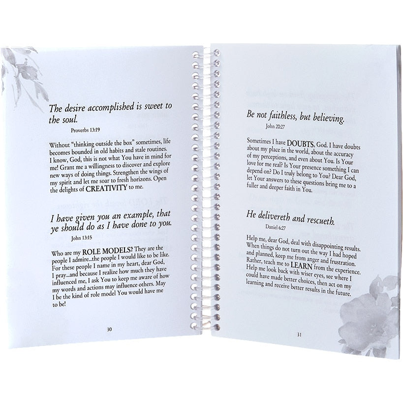 One Minute Prayers Notebook with Bonus Magnet