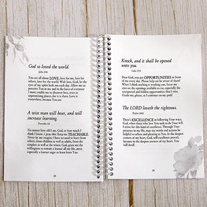 One Minute Prayers Notebook with Bonus Magnet