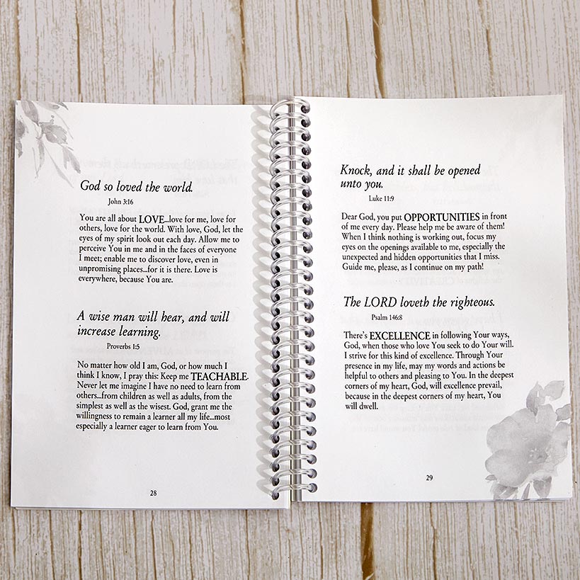 One Minute Prayers Notebook with Bonus Magnet