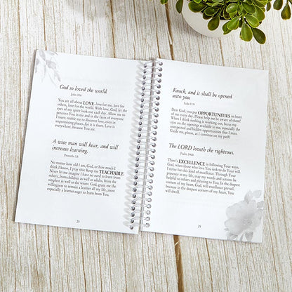 One Minute Prayers Notebook with Bonus Magnet