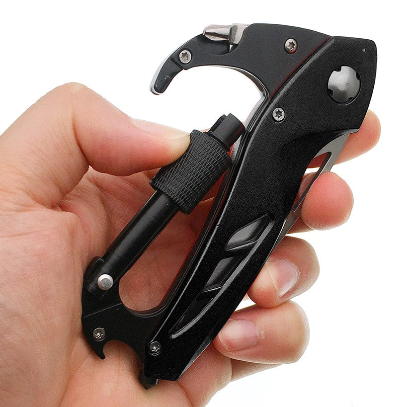 Multifunctional Outdoor Emergency Knife, Stainless Steel Blade