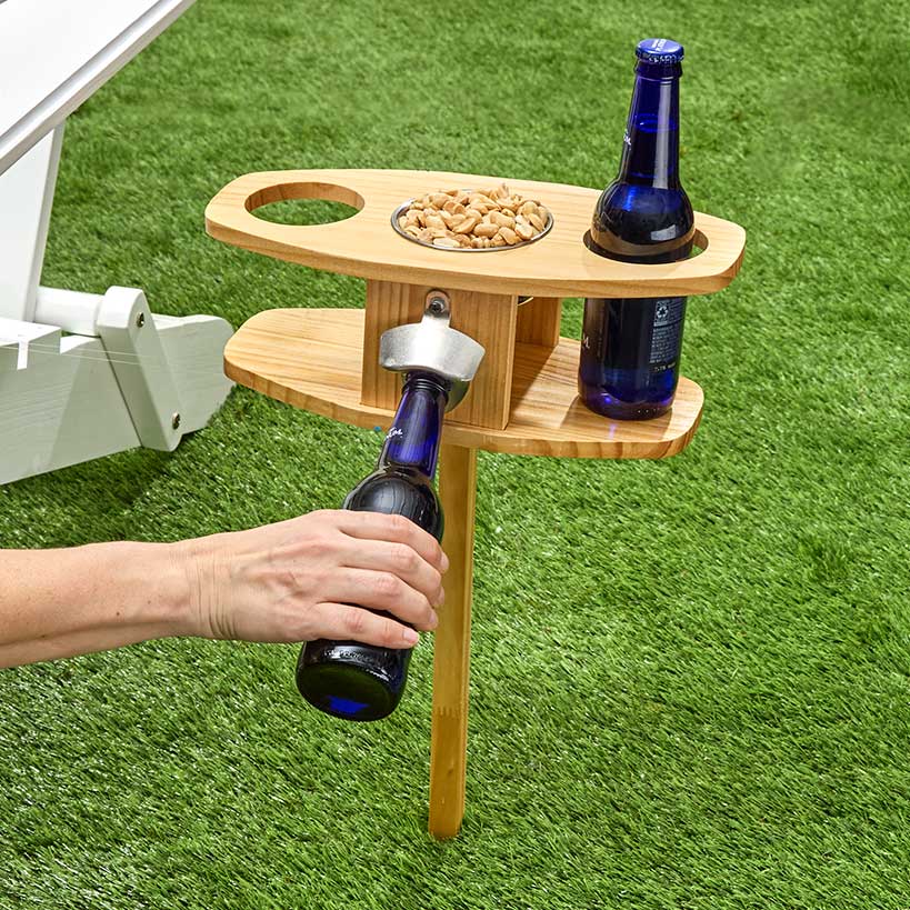 Outdoor Wine or Beer Picnic Table#select-table_beer