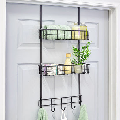 Over-the-Door Basket Organizer