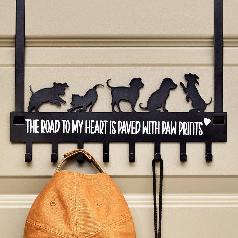 Over The Door Hooks With Pet Sentiment - Cat or Dog#select-item_dog