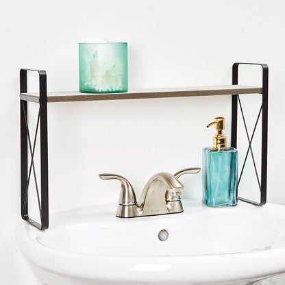 Farmhouse Bathroom Furniture Collection in Metal and Wood