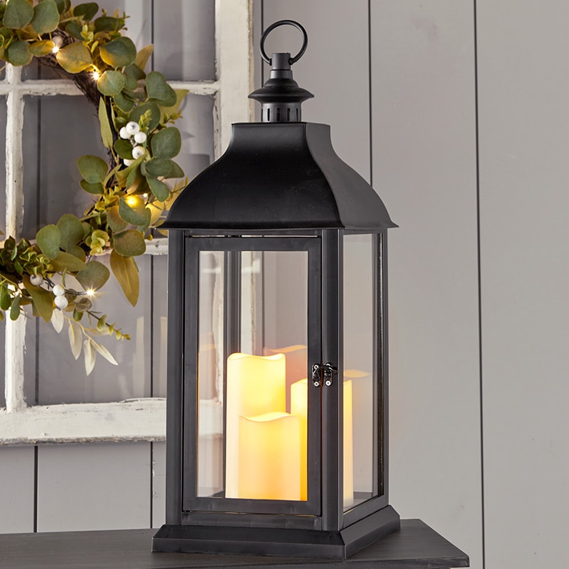 Oversized LED Candle Lanterns