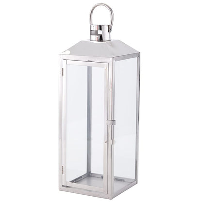 Oversized Silvertone Lantern