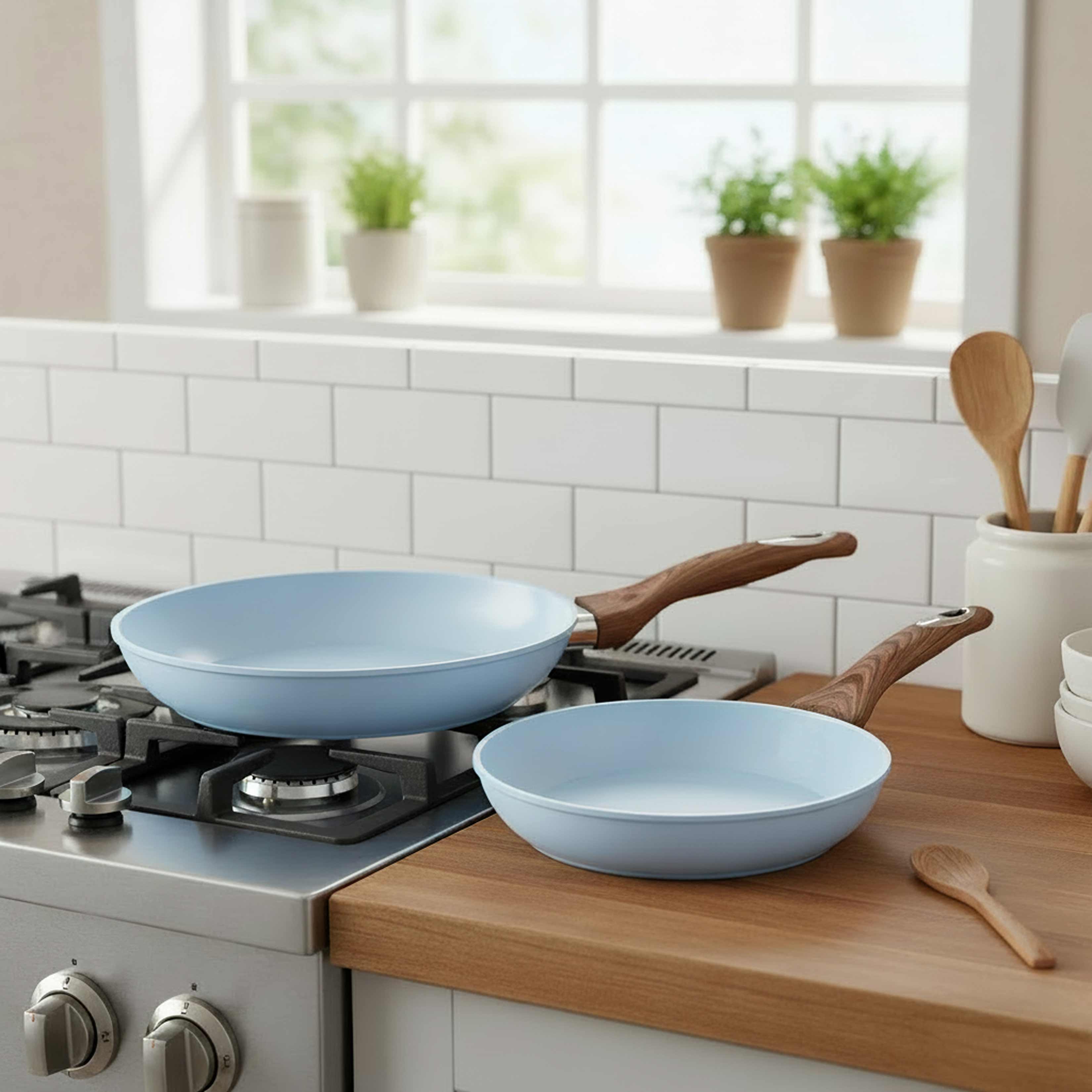 Phantom Chef Nonstick Ceramic Frying Pans - Thumbnail 4