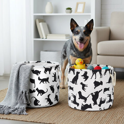 Pet-Themed Storage Bins