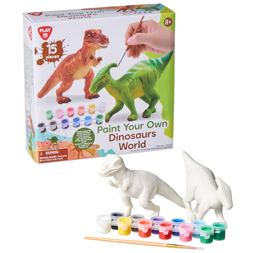 Paint Your Own Dinosaurs - Fun and Creative Set for Kids
