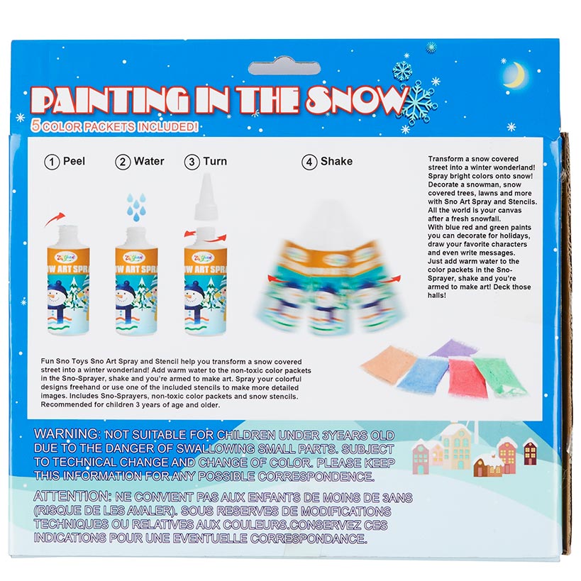 Painting in the Snow Kit