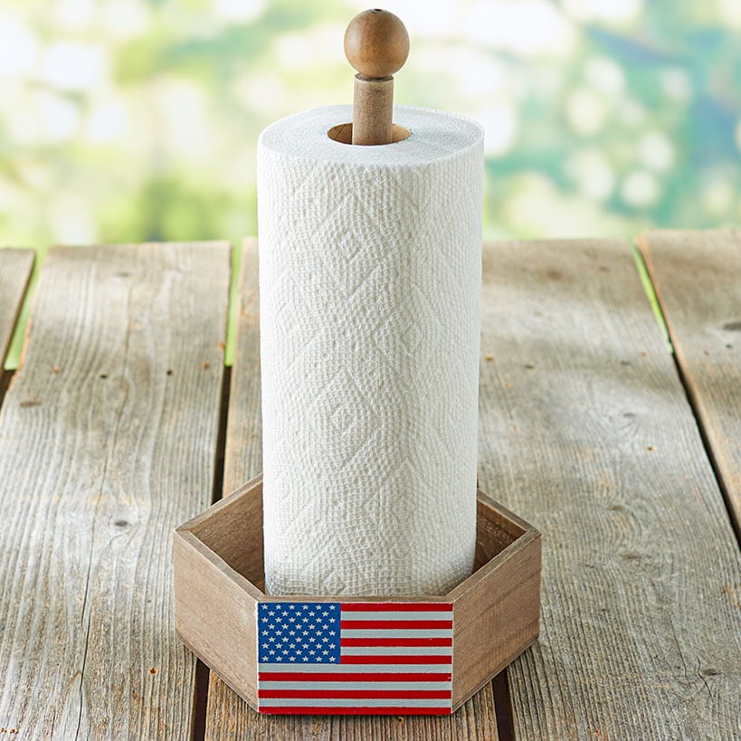 Wooden Americana Serving Collection#select-item_paper-towel-holder