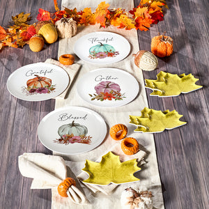 Pastel Fall Sentiments Tableware Collection