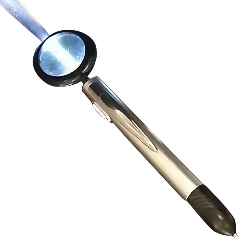 Portable Pen with Magnifier and LED Light 3 in 1