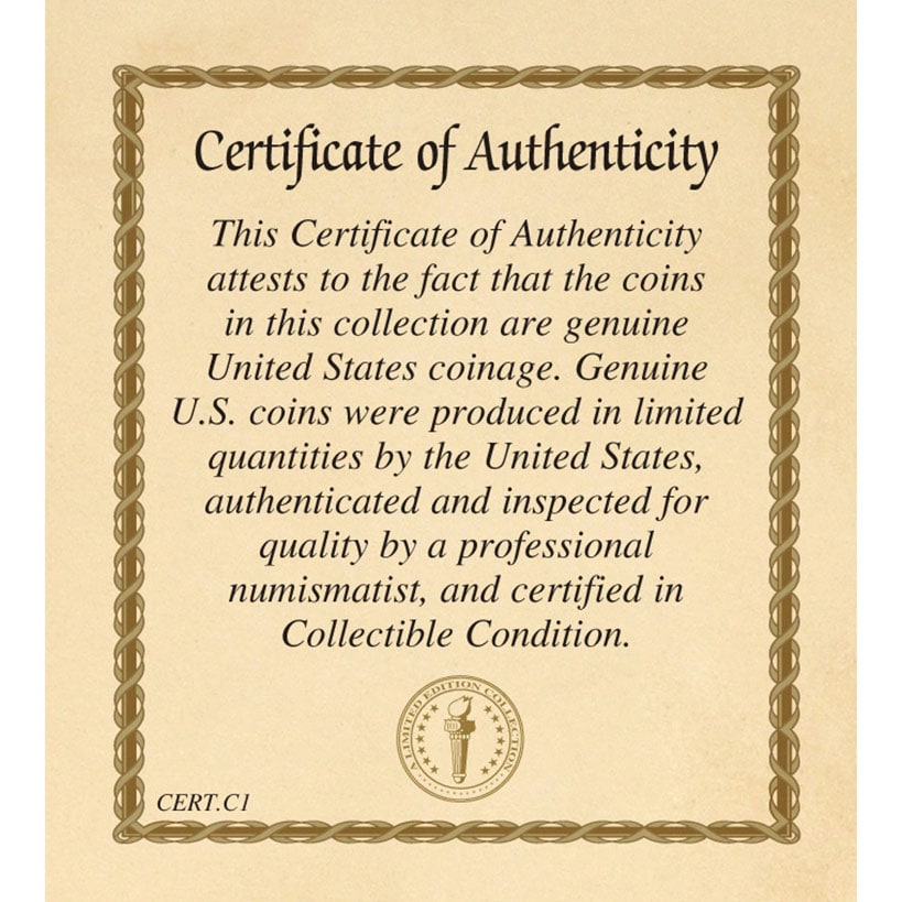 Personalized Lincoln Penny with Gold Pendant Necklace