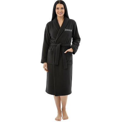 Personalized Microfleece Robe