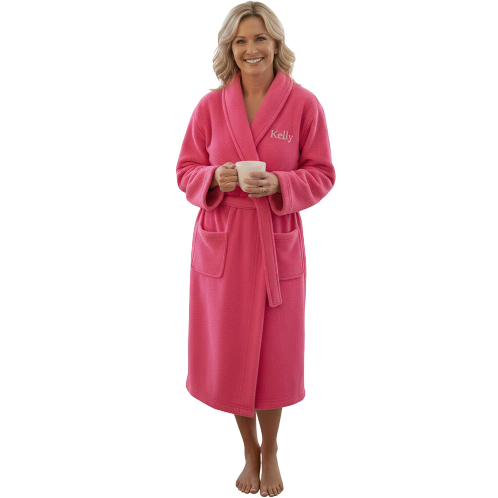 Personalized Microfleece Robe