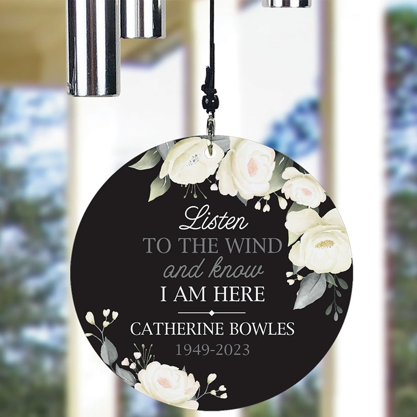 Personalized Memorial Windchime 30"