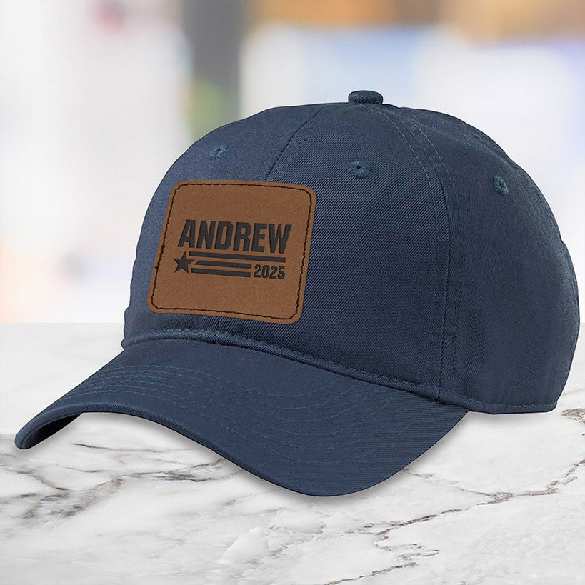 Personalized Star with Stripes Chino Hat
