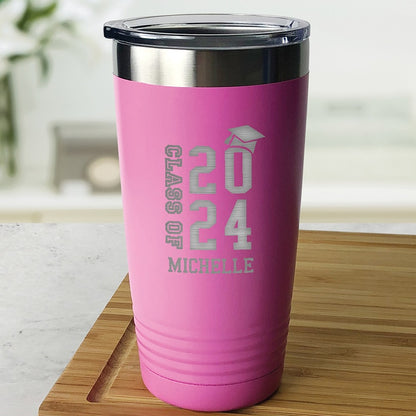 Personalized Graduation Class of Tumbler 20oz