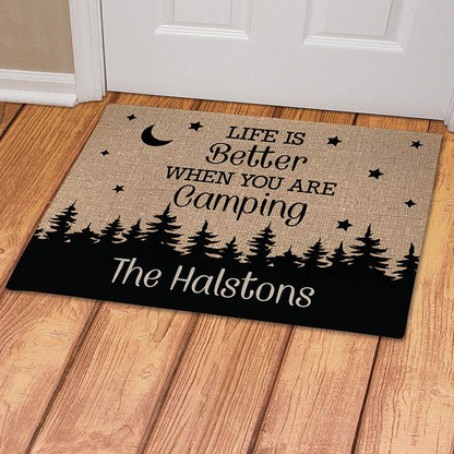 Personalized Camping Doormats