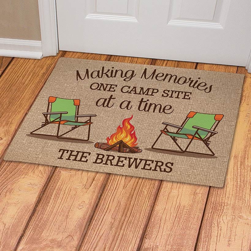 Personalized Camping Doormats