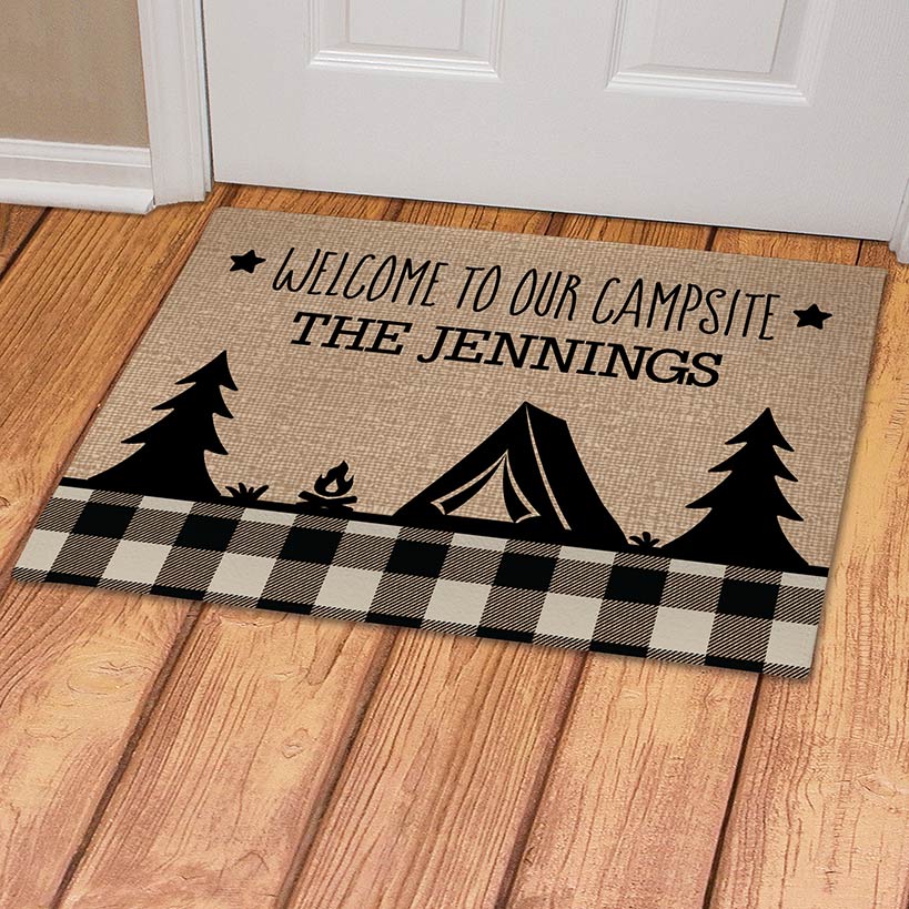 Personalized Camping Doormats
