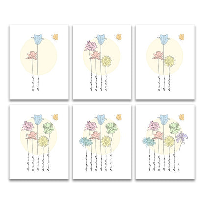 Personalized Family Garden Wall Hanging