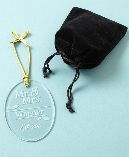 Personalized Glass Ornaments