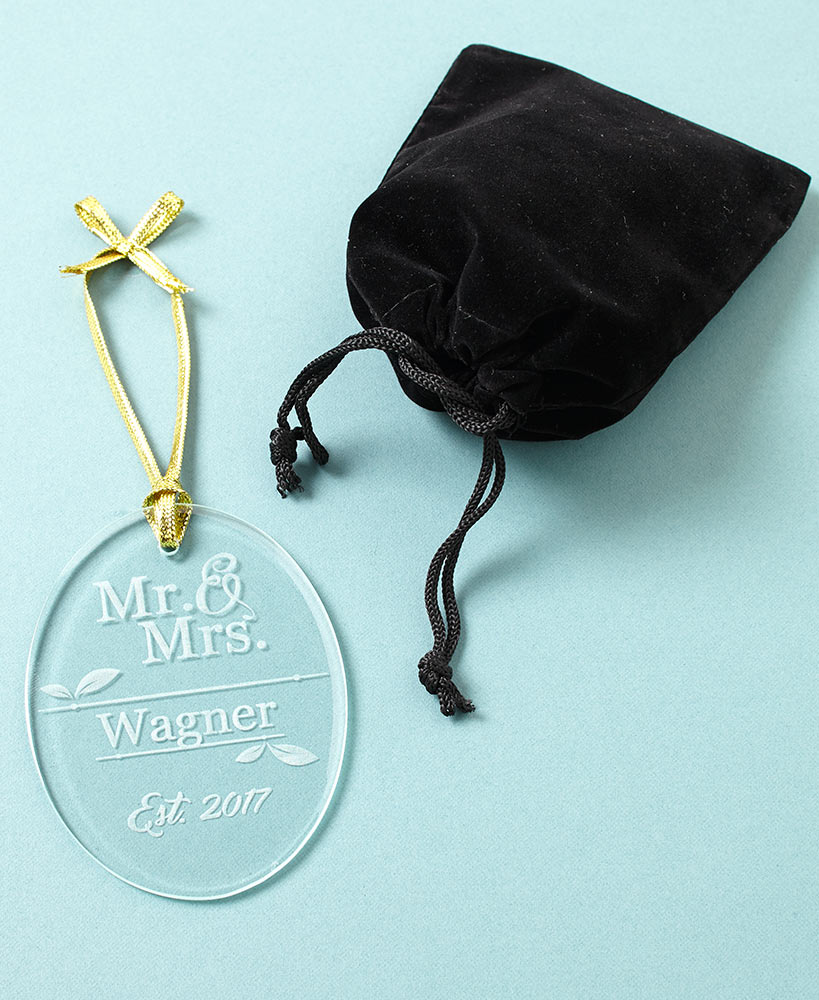 Personalized Glass Ornaments
