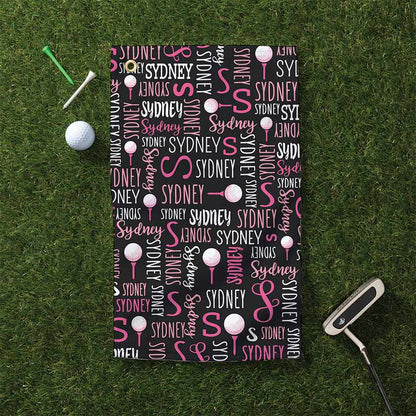 Personalized Golf Towel for Golf Bag