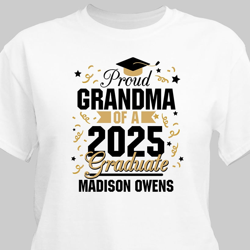 Personalized Proud of Our Graduate T-Shirt