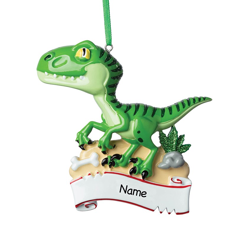 Dinosaur Ornament Personalized