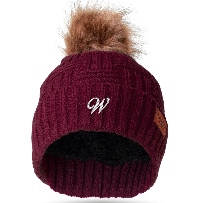 Personalized Initial Adult Knit Hat