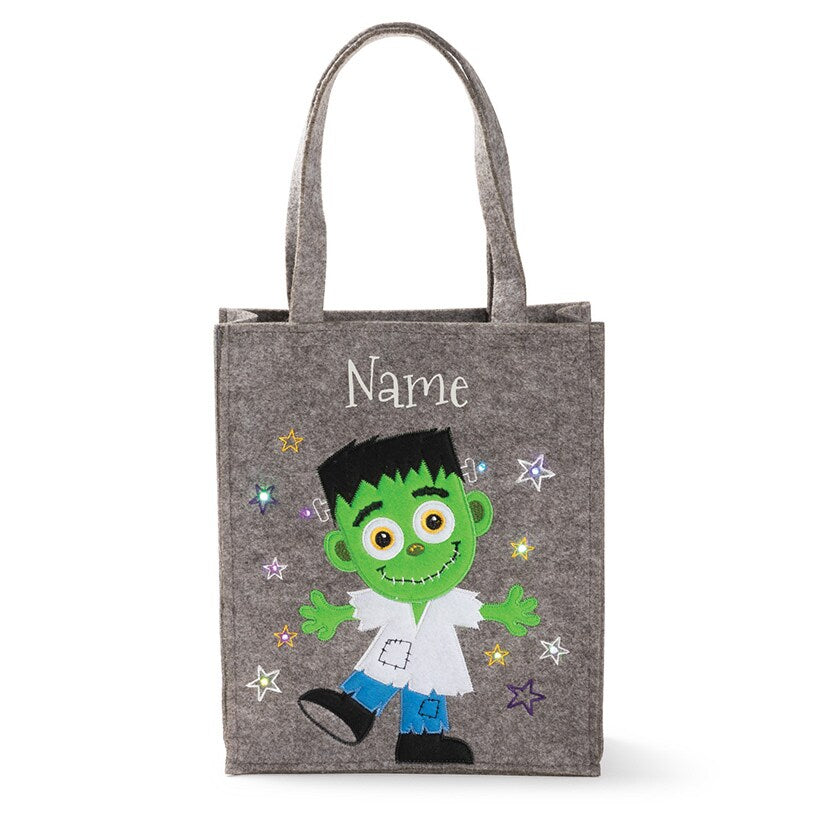 Personalized LED Halloween Treat Bag#select-bag_frankenstein