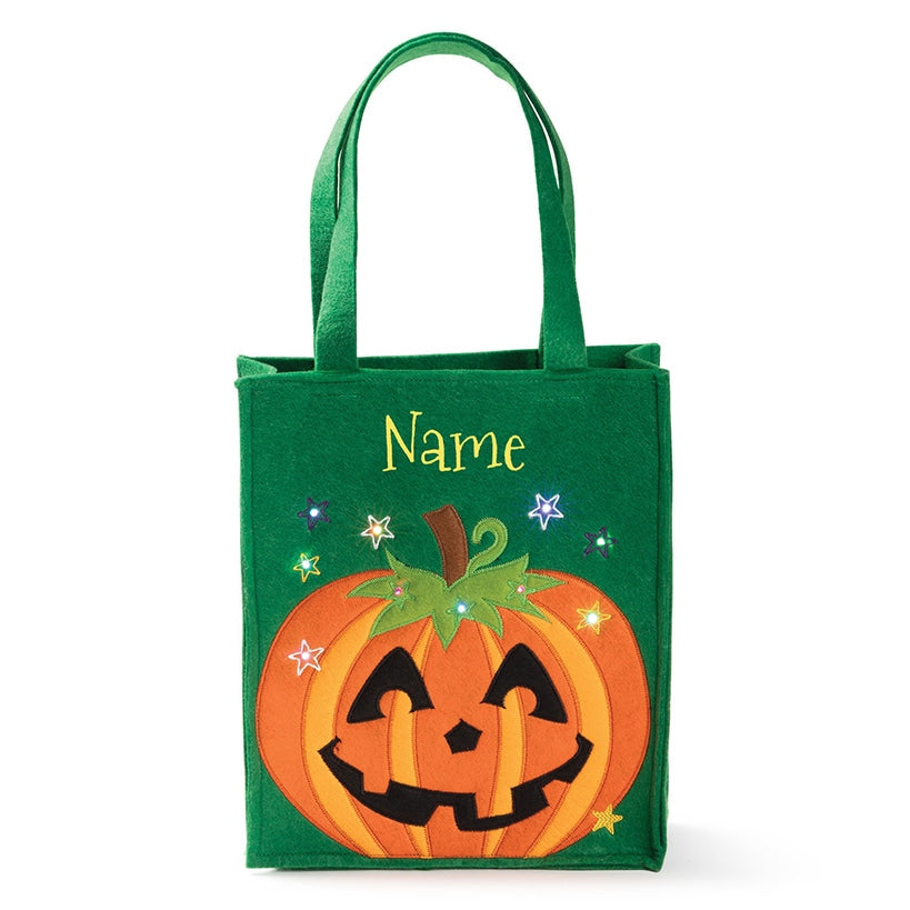 Personalized LED Halloween Treat Bag#select-bag_jack-o'-lantern