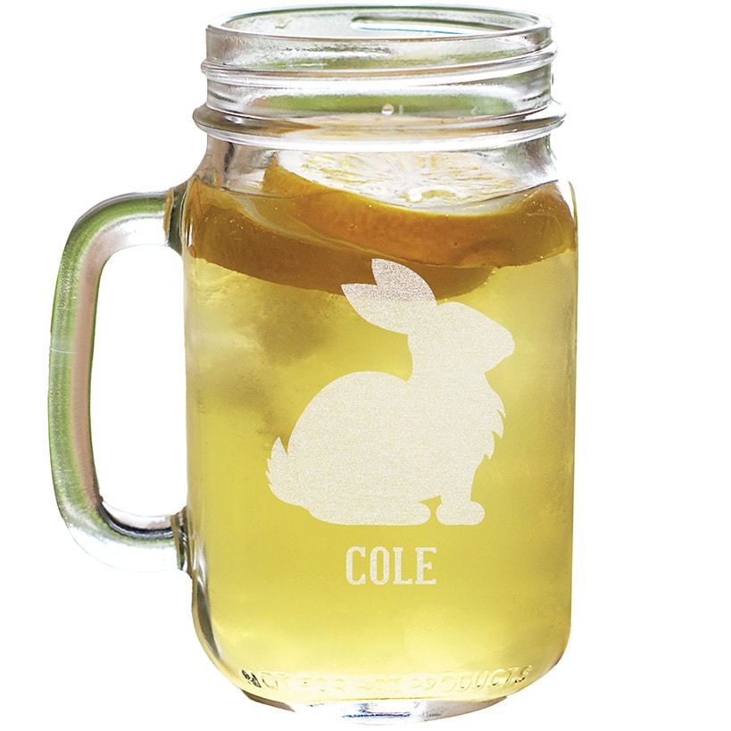 Personalized Easter Mason Jar