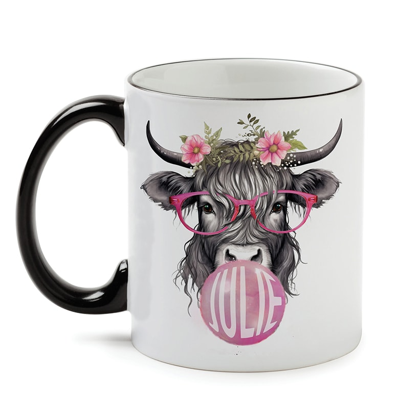 Personalized Novelty Zoo Animal Coffee Mug