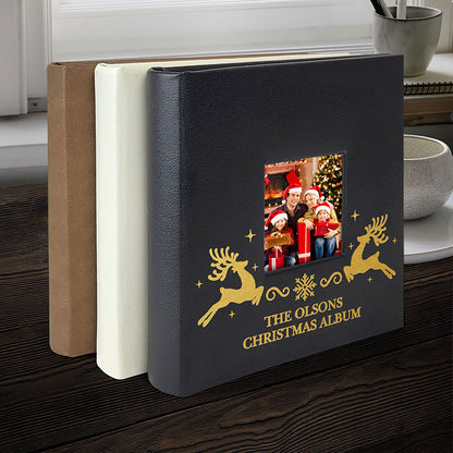 Personalized Christmas Reindeer Photo Album