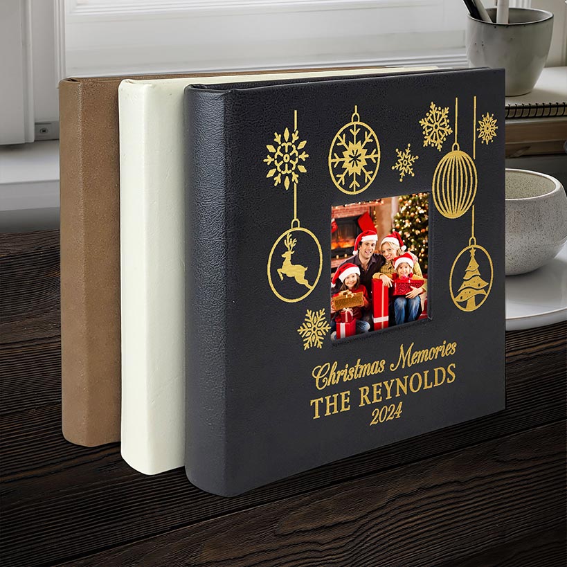 Personalized Christmas Ornaments Photo Album