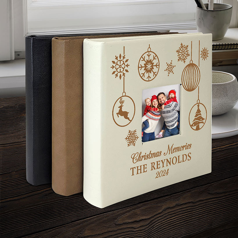 Personalized Christmas Ornaments Photo Album